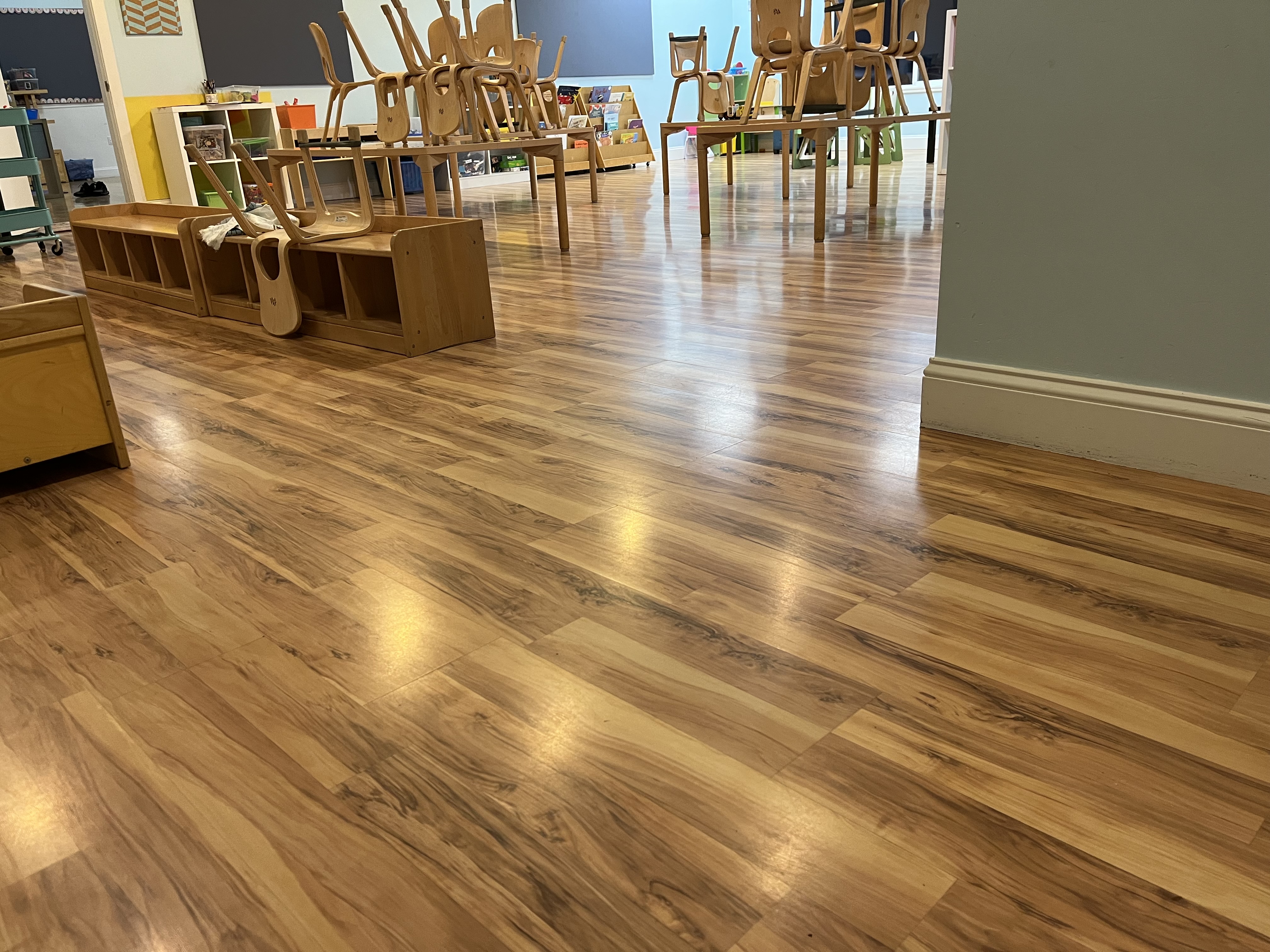 TBM School Floor Cleaning