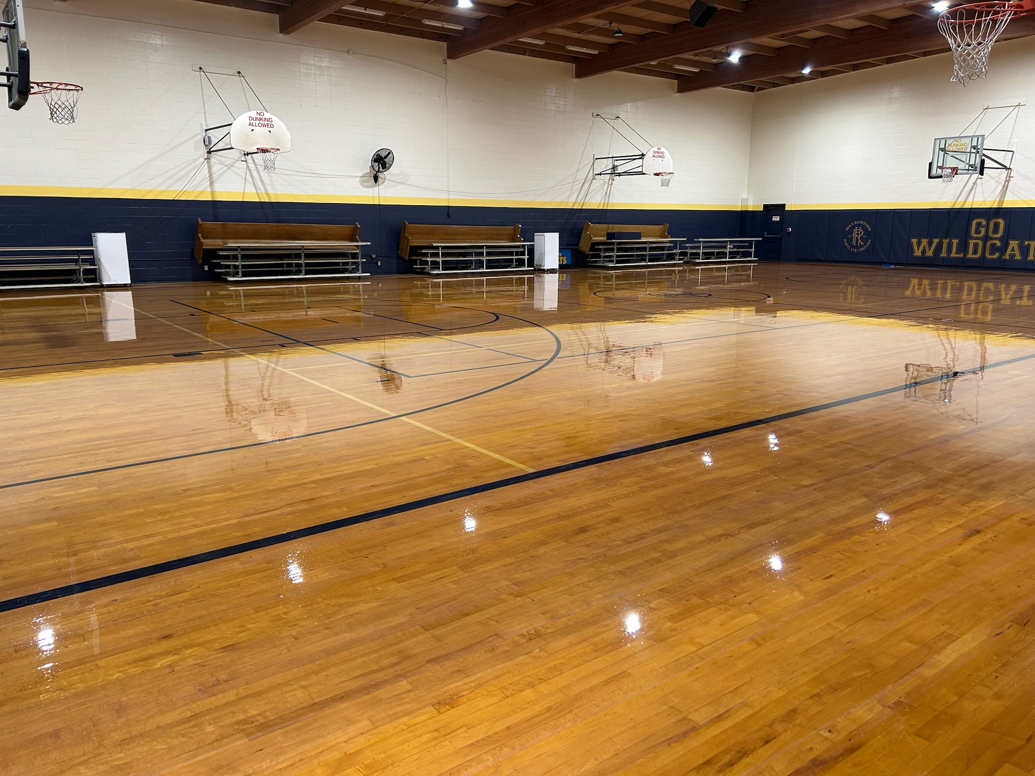 TBM Gym Floor Refinishing Process