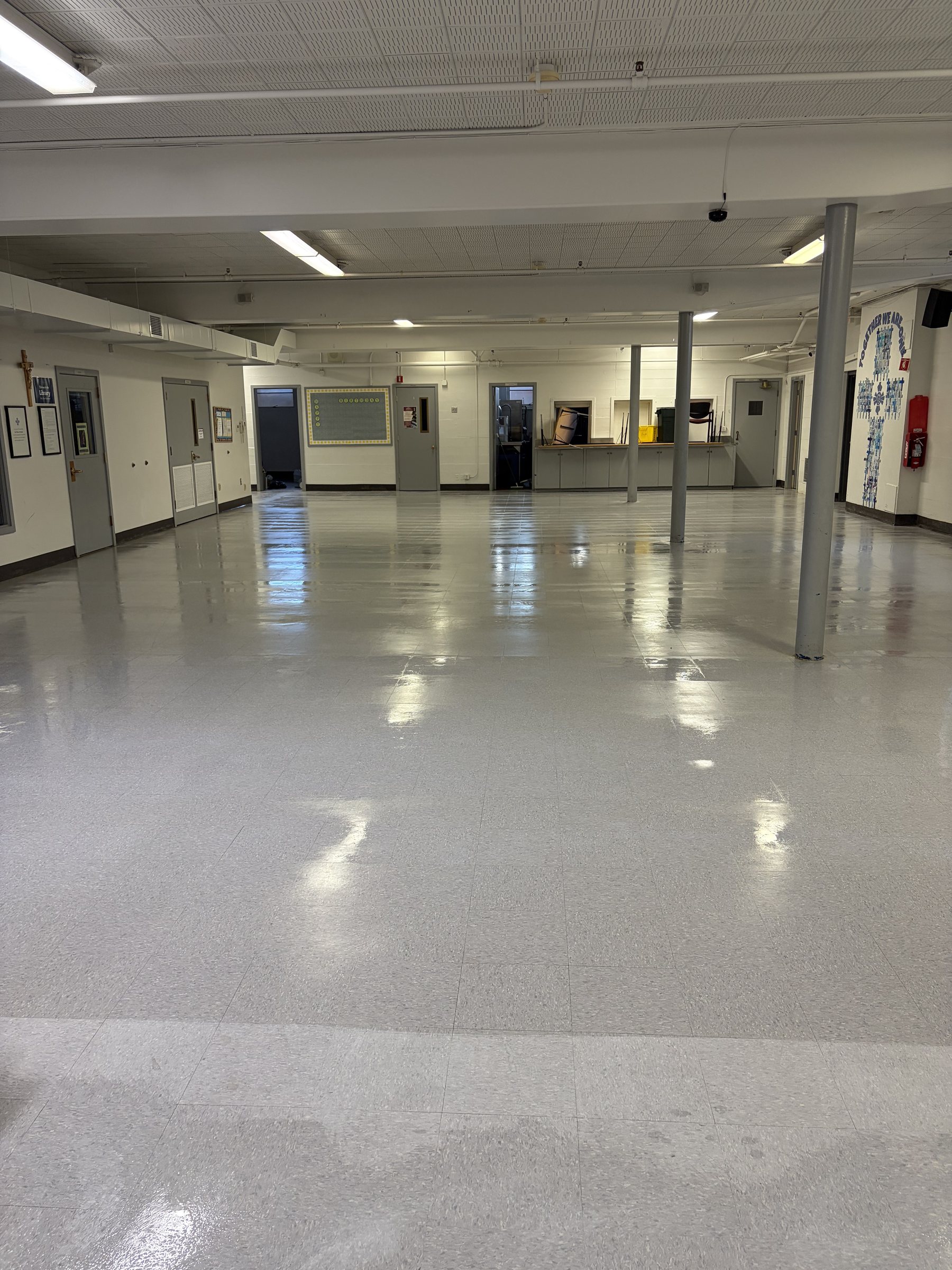 School Commons Floor