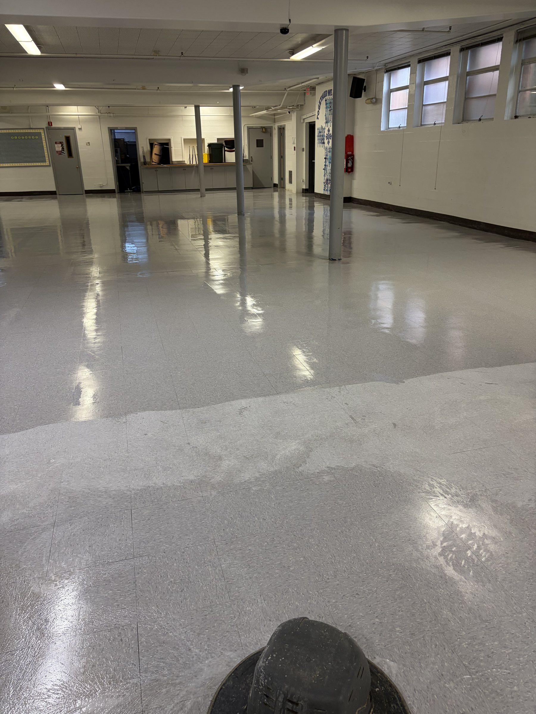 Corridor Strip  Refinish