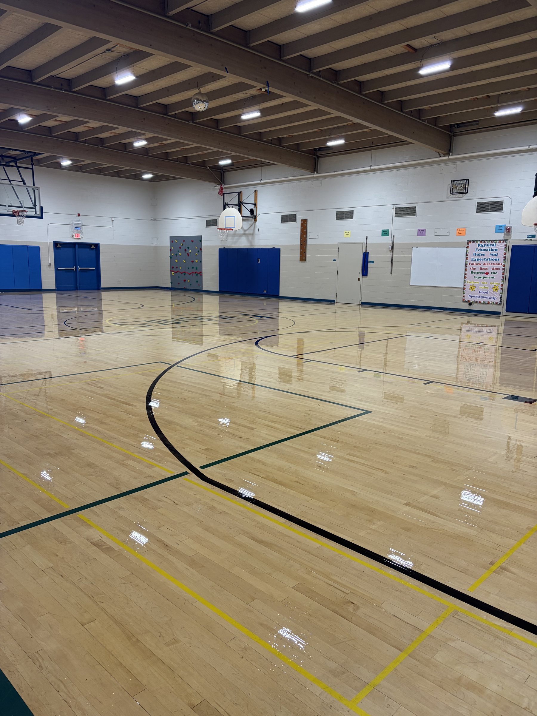Elementary Gym Floor